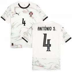 Maglia Calcio Portogallo 2025 Antonio S. #4 Trasferta Uomo