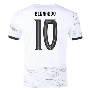 Maglia Calcio Portogallo 2025 Bernardo Silva #10 Trasferta Uomo