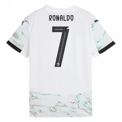 Maglia Calcio Portogallo 2025 Cristiano Ronaldo #7 Trasferta Uomo