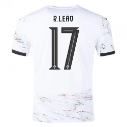 Maglia Calcio Portogallo 2025 R. Leao #17 Trasferta Uomo