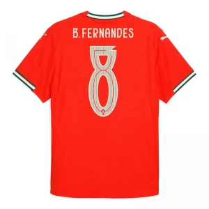 Maglia Calcio Portogallo Bruno Fernandes #8 2025 Prima Uomo
