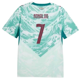 Maglia Calcio Portogallo Cristiano Ronaldo #7 Mondiali 2026 Trasferta Uomo
