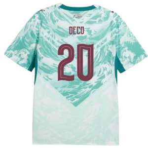 Maglia Calcio Portogallo Deco #20 Mondiali 2026 Trasferta Uomo