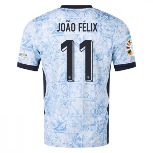 Maglia Calcio Portogallo João Félix #11 Europei 2024 Trasferta Uomo