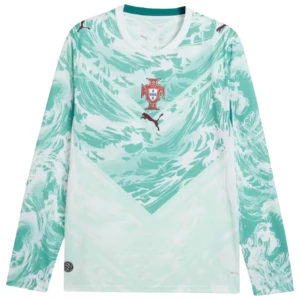 Maglia Calcio Portogallo Mondiali 2026 Trasferta Uomo Manica Lunga
