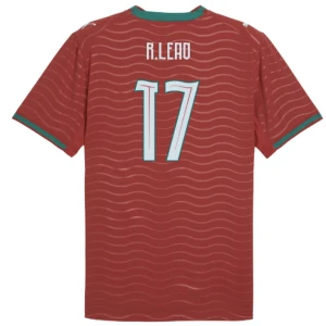 Maglia Calcio Portogallo R. Leao #17 Mondiali 2026 Prima Uomo