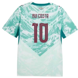 Maglia Calcio Portogallo Rui Costa #10 Mondiali 2026 Trasferta Uomo