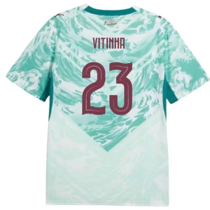 Maglia Calcio Portogallo Vitinha #23 Mondiali 2026 Trasferta Uomo