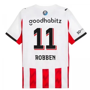 Maglia Calcio PSV Eindhoven Arjen Robben #11 2025-26 Prima Uomo
