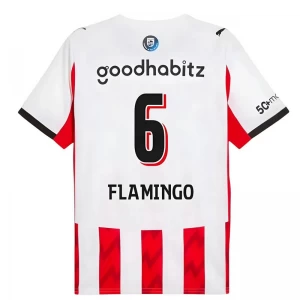 Maglia Calcio PSV Eindhoven Flamingo #6 2025-26 Prima Uomo