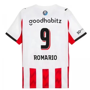 Maglia Calcio PSV Eindhoven Romario #9 2025-26 Prima Uomo