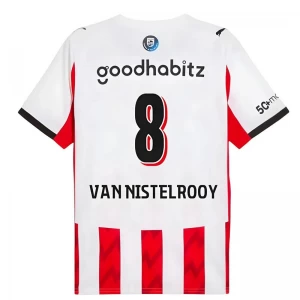 Maglia Calcio PSV Eindhoven Van Nistelrooy #8 2025-26 Prima Uomo