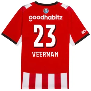 Maglia Calcio PSV Eindhoven Veerman #23 2026-27 Prima Uomo