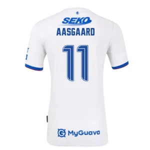 Maglia Calcio Rangers FC 2025-26 Aasgaard #11 Trasferta Uomo