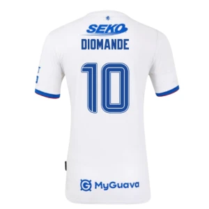 Maglia Calcio Rangers FC 2025-26 Diomande #10 Trasferta Uomo