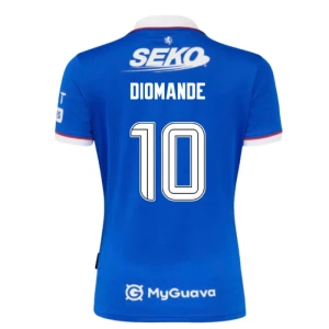 Maglia Calcio Rangers FC Diomande #10 2025-26 Prima Uomo