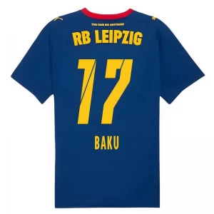 Maglia Calcio RB Leipzig 2025-26 Baku #17 Trasferta Uomo