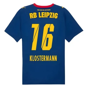 Maglia Calcio RB Leipzig 2025-26 Klostermann #16 Trasferta Uomo