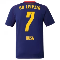 Maglia Calcio RB Leipzig 2025-26 Nusa #7 Trasferta Uomo