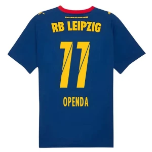 Maglia Calcio RB Leipzig 2025-26 Openda #11 Trasferta Uomo