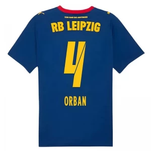 Maglia Calcio RB Leipzig 2025-26 Orban #4 Trasferta Uomo