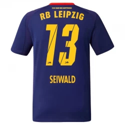 Maglia Calcio RB Leipzig 2025-26 Seiwald #13 Trasferta Uomo