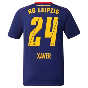 Maglia Calcio RB Leipzig 2025-26 Xaver #24 Trasferta Uomo