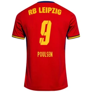 Maglia Calcio RB Leipzig 2026-27 Poulsen #9 Trasferta Uomo