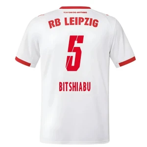 Maglia Calcio RB Leipzig Bitshiabu #5 2025-26 Prima Uomo