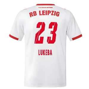 Maglia Calcio RB Leipzig Lukeba #23 2025-26 Prima Uomo