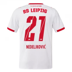Maglia Calcio RB Leipzig Nedeljkovic #21 2025-26 Prima Uomo