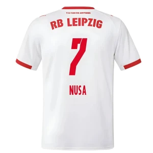 Maglia Calcio RB Leipzig Nusa #7 2025-26 Prima Uomo