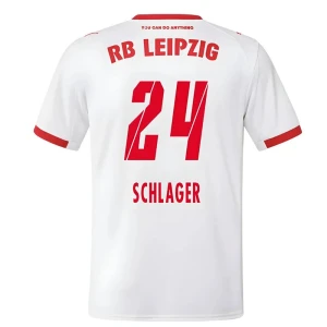 Maglia Calcio RB Leipzig Schlager #24 2025-26 Prima Uomo