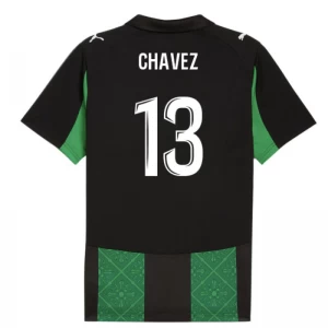 Maglia Calcio RC Lens 2025-26 Chavez #13 Trasferta Uomo