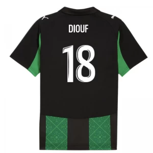 Maglia Calcio RC Lens 2025-26 Diouf #18 Trasferta Uomo