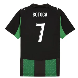 Maglia Calcio RC Lens 2025-26 Sotoca #7 Trasferta Uomo