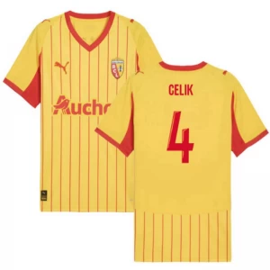 Maglia Calcio RC Lens Celik #4 2025-26 Prima Uomo