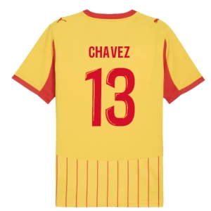 Maglia Calcio RC Lens Chavez #13 2025-26 Prima Uomo