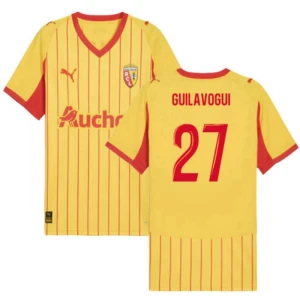 Maglia Calcio RC Lens Guilavogui #27 2025-26 Prima Uomo