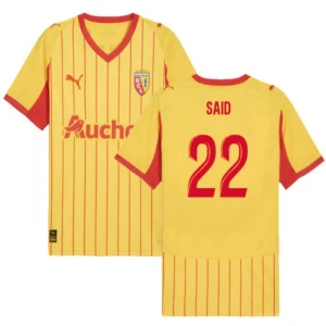 Maglia Calcio RC Lens Said #22 2025-26 Prima Uomo