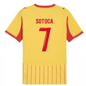 Maglia Calcio RC Lens Sotoca #7 2025-26 Prima Uomo