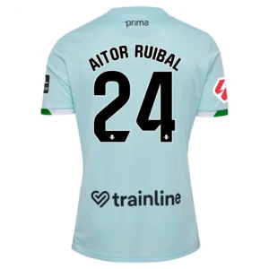 Maglia Calcio Real Betis 2025-26 Aitor Ruibal #24 Trasferta Uomo