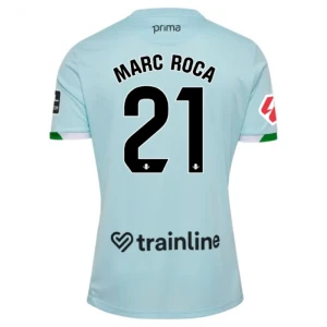 Maglia Calcio Real Betis 2025-26 Marc Roca #21 Trasferta Uomo