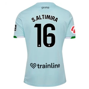 Maglia Calcio Real Betis 2025-26 S. Altimira #16 Trasferta Uomo