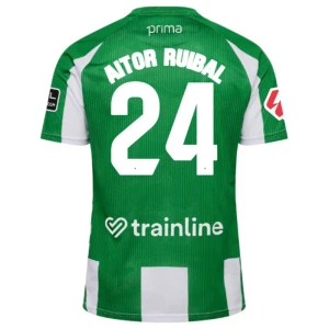 Maglia Calcio Real Betis Aitor Ruibal #24 2025-26 Prima Uomo