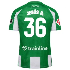 Maglia Calcio Real Betis Jesus R. #36 2025-26 Prima Uomo
