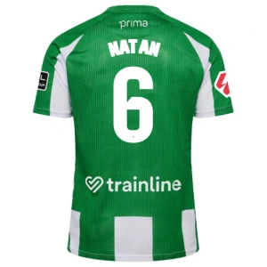 Maglia Calcio Real Betis Natan #6 2025-26 Prima Uomo