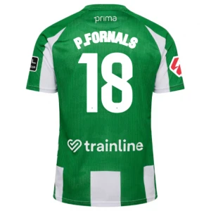 Maglia Calcio Real Betis P. Fornals #18 2025-26 Prima Uomo