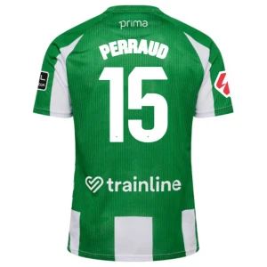 Maglia Calcio Real Betis Perraud #15 2025-26 Prima Uomo