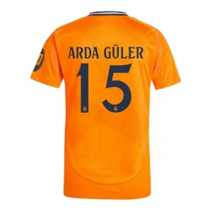 Maglia Calcio Real Madrid 2024-25 HP Arda Güler #15 Trasferta Uomo
